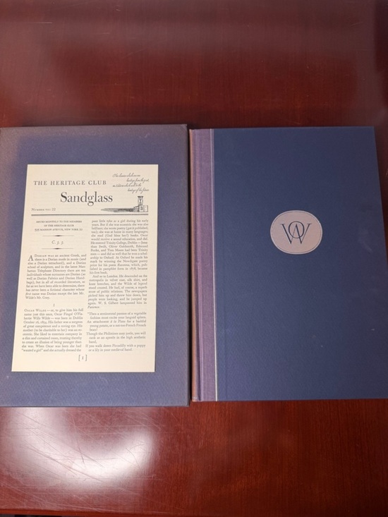 Heritage Press Other - Oscar Wilde Heritage Press Illustrated Hardcover The Picture of Dorian Gray